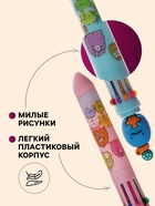 Ручка шариковая Calligrata «Милашки», автоматическая, 10-цветная, корпус с рисунком, МИКС - Фото 3