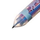 Ручка шариковая автоматическая, 10-ти цветная, Зверушки МИКС - Фото 3