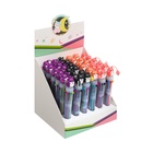 Ручка шариковая Calligrata «Зверушки», автоматическая, 10-цветная, корпус с рисунком, МИКС  (артикул 9670663)  большой выбор товаров оптом и в розницу по низким ценам с доставкой