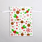 Пакет подарочный с завязками, "Ассорти", 24х32 см (5 шт) - фото 809227685