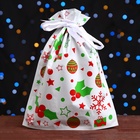 Пакет подарочный с завязками, "Ассорти", 24х32 см (5 шт) - фото 809227686