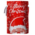 Пакет подарочный с завязками, "Дед Мороз", 24х32 см - Фото 3