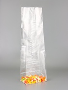 Пакет с жестким дном «Прозрачный», 11×17×55 см - Фото 2