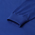 Лонгслив мужской однотонный, цвет ярко-синий, размер 48 - Фото 3