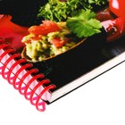 Книга для записи кулинарных рецептов А5, 80 листов на гребне "Вкусные истории", твёрдая обложка, с разделителями, 5 цветов - фото 7546227
