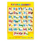 Плакат дидактический «Азбука. Животные», 45 × 64 см 9930147 - фото 10985985