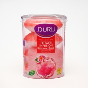 Туалетное мыло DURU FR.SEN, «Цветочное облако» ,4*100 гр