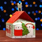 Подарочная коробка "Мишкин дом", 13,3 х 11,6 х 12,6 см - Фото 3