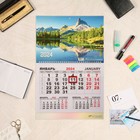Календарь квартальный, моно "Природа" 2024 год, 30х46 см - фото 11095339