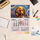 Календарь квартальный, моно "Символ года -3" 2024 год, 30х46 см - фото 11095351
