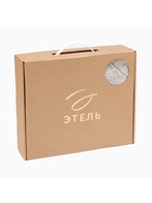 Плед с рукавами светящийся в темноте Этель "Ромбы" 150*200, 100% п/э 220 гр/м2 - фото 809411754