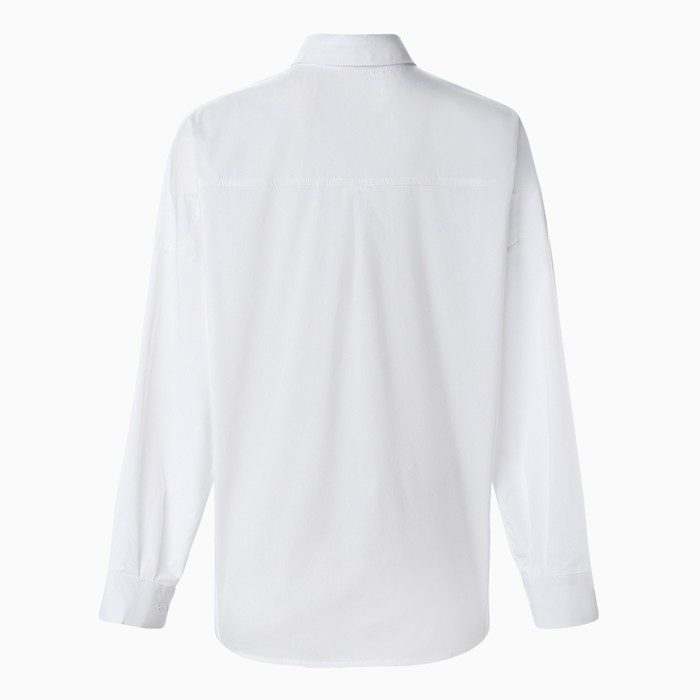 Блузка женская MINAKU: Casual Collection цвет белый, р-р 54
