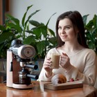 Кофеварка Galaxy GL 0755, рожковая, 900 Вт, 0.24 л, капучинатор, бежевая - фото 51342100 Кофеварка Galaxy GL 0755, рожковая, 900 Вт, 0.24 л, капучинатор, бежевая - фото 51342100