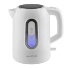 Чайник электрический Galaxy GL 0212, пластик, 1.7 л, 2200 Вт, белый - фото 51342124 Чайник электрический Galaxy GL 0212, пластик, 1.7 л, 2200 Вт, белый - фото 51342124