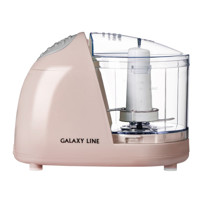 Измельчитель Galaxy GL 2366, пластик, 400 Вт, 0.35 л, розовый - Фото 1