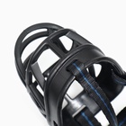 Намордник для собак №1, ДН 6 см, ОМ 22 см, с трехсторонним ремешком, каучук, чёрный - Фото 7