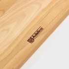 Столик - органайзер деревянный для подачи с ручками и на ножках Adelica, 54,5×14×6 см, берёза - фото 35383555