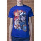 Футболка мужская "Collorista" МЧС, р-р L (48), 100% хлопок, трикотаж - Фото 3