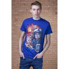 Футболка мужская "Collorista" МЧС, р-р M (46), 100% хлопок, трикотаж - Фото 1