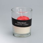 Свеча ароматическая в стакане "Scented Candle", жасмин, 5х6,5 см - фото 7366205