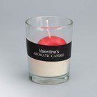 Свеча ароматическая в стакане "Scented Candle", жасмин, 5х6,5 см 9667599 - фото 12834079