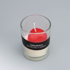 Свеча ароматическая в стакане "Scented Candle", жасмин, 5х6,5 см - фото 7366207
