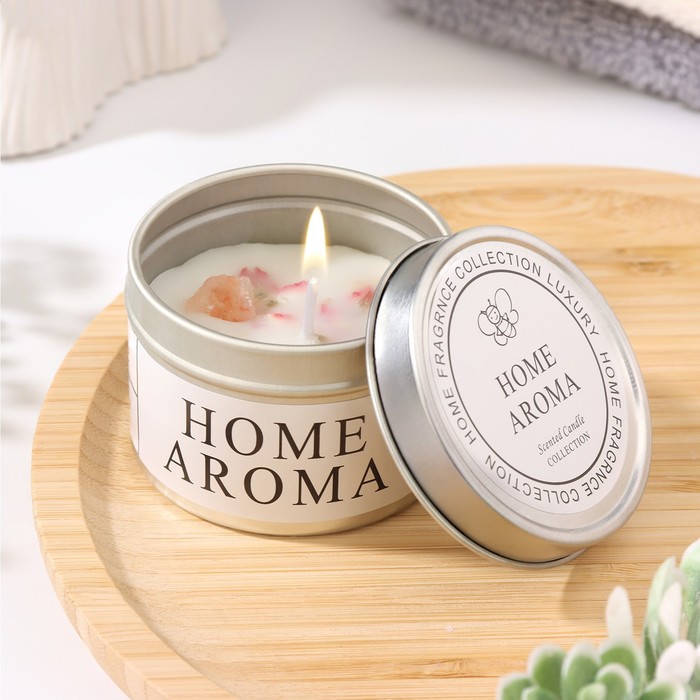 Свеча ароматическая Home Aroma, цветочны