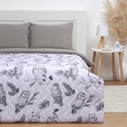 Покрывало LoveLife евро Owls 200×210±5 см, микрофайбер, 100% п/э - Фото 2
