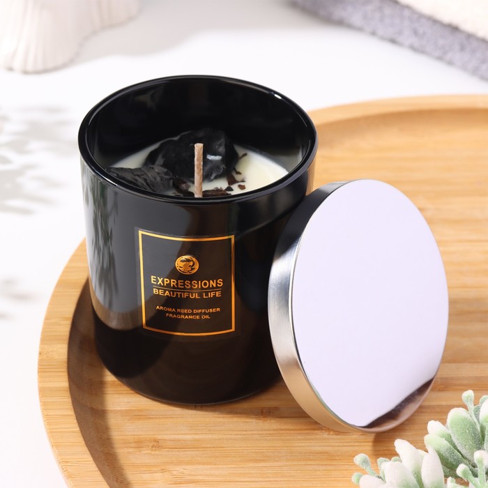 Свеча ароматическая "Aromatic Candle", английская груша и фрезия, МИКС