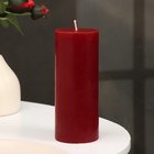 Свеча-цилиндр ароматическая "Вишня", 6х15 см - фото 320258746