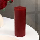 Свеча-цилиндр ароматическая "Вишня", 6х15 см - фото 7578020