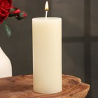 Свеча-цилиндр ароматическая "Гардения жасминовидная", 6х15 см - фото 7578031