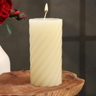Свеча-цилиндр ароматическая витая "Гардения жасминовидная", 7,5х15 см - фото 11183356