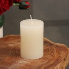 Свеча-цилиндр ароматическая "Жасмин", 5х7,5 см - Фото 2