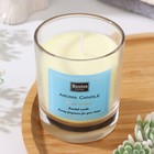 Свеча ароматическая "Aroma Candle", черный каштан Бунге, 8х9 см - Фото 2