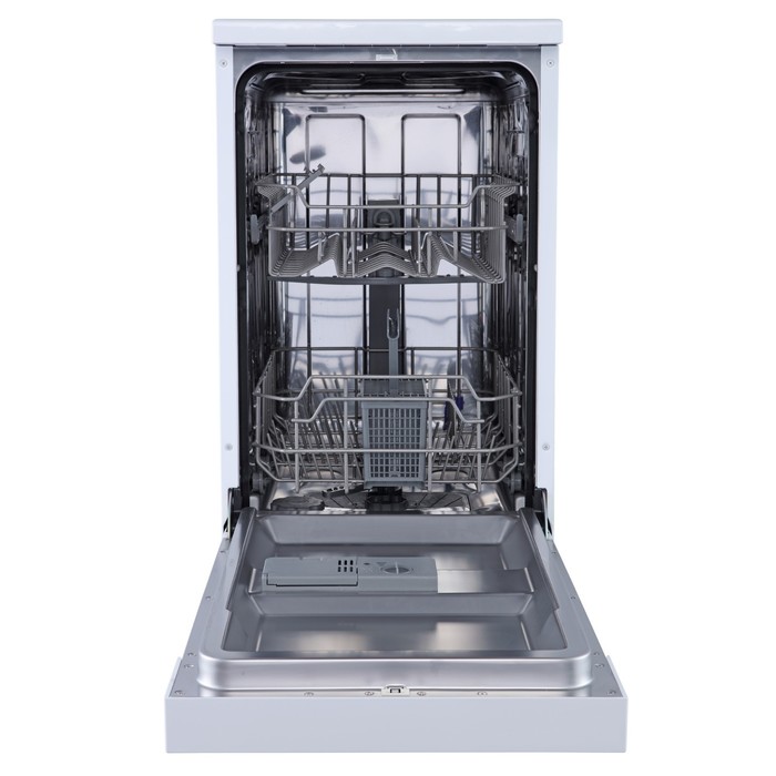 Посудомоечная машина "Бирюса" DWF-409/6 W, класс А++, 9 комплектов, 6 прог.