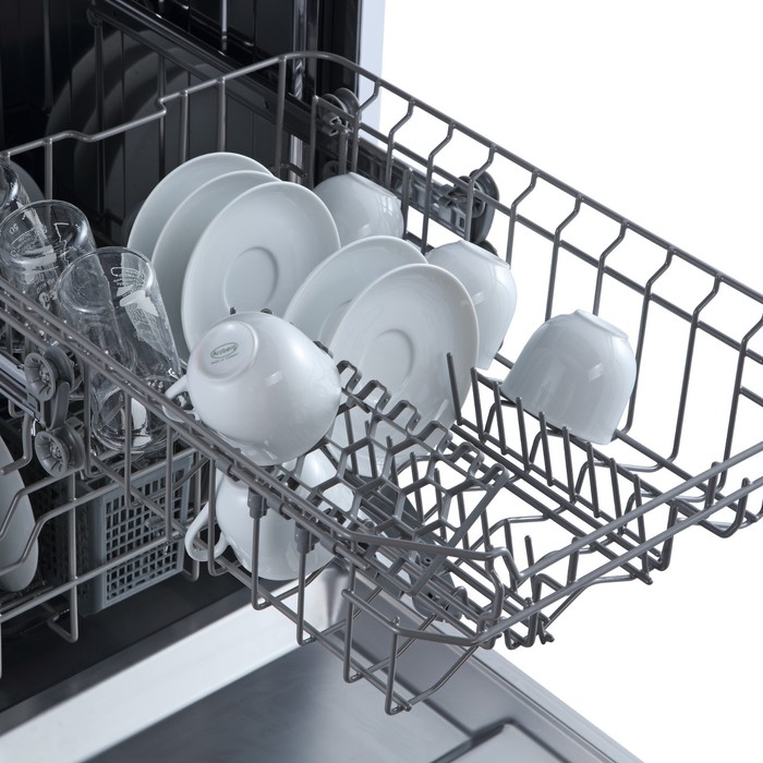 Посудомоечная машина "Бирюса" DWF-409/6 W, класс А++, 9 комплектов, 6 прог.