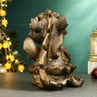 Копилка "Дракошка Агняшка" черное золото, 28х20х20см - фото 24259860