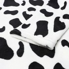 Комплект женский (джемпер/брюки), цвет белый/чёрный, принт пятна, размер 50-52 9935667