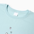 Комплект домашний женский "Котята" (футболка/брюки), цвет голубой, размер 46 - Фото 6