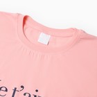 Комплект домашний женский (футболка/брюки) "I love you", цвет розовый/сиреневый, размер 44 - Фото 8