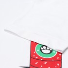 Комплект домашний женский "Котенок в стакане" (футболка/брюки), цвет белый/красный, размер 44 - Фото 9