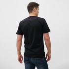 Футболка мужская "LIVE TO RIDE", цвет чёрный, размер 52 - фото 23635384