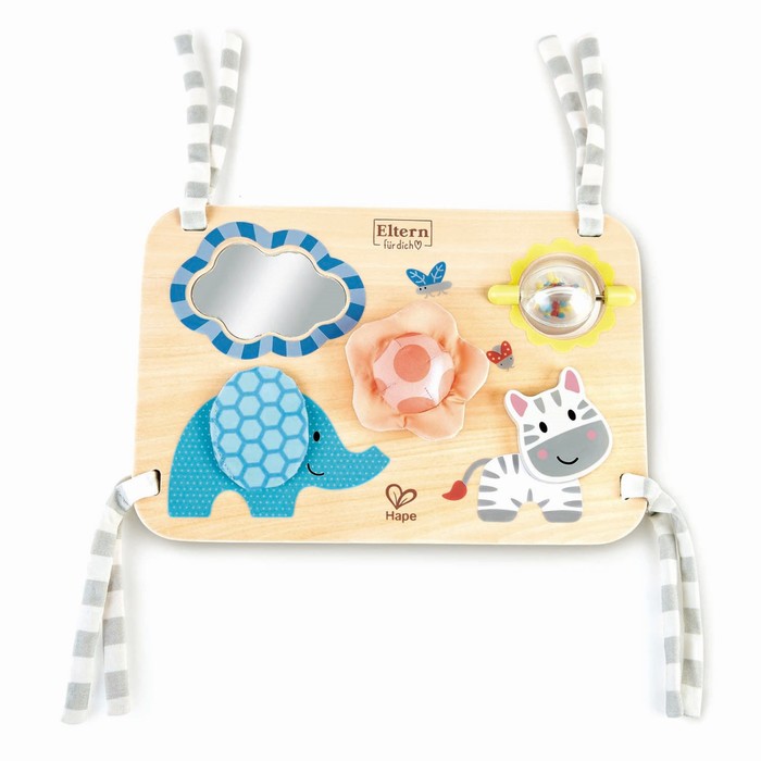 Развивающая игрушка Hape «Пастель» «Друзья» для новорожденных - Фото 1