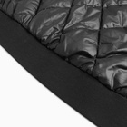 Бомбер женский демисезонный, чёрный, размер М (44-46) - фото 48970748