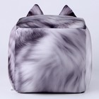 Антистресс кубы «кот», серый, угрюмый - фото 3616061
