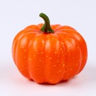 Фигурка для поделок и декора «Тыква», набор 2 шт., размер 1 шт. — 7×7×7.5 см, цвет оранжевый - Фото 3