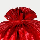 Мешок новогодний Деда Мороза, красный, 60×40 см - Фото 5