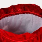 Мешок новогодний Деда Мороза, красный, 60×40 см - Фото 6