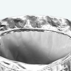 Мешок новогодний Деда Мороза, серебряный, 60×40 см - Фото 7